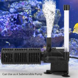 3 em 1 silencioso aeração purificador de água bomba interna submersível filtro aquário oxigênio submersível purificador de água - Image 3