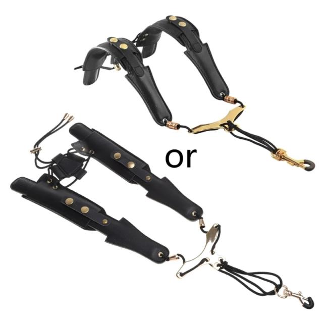 Arnês Acolchoado Ajustável para Saxofone G99D - Conforto e Suporte para Iniciantes e Músicos Regulares