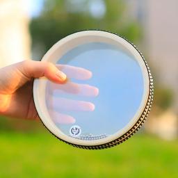 M MBAT-Transparent Tambourine Ocean Wave Bead Drum, Handheld Tambor Orff, instrumento de percussão, mão infantil Drum, 6" - Image 2