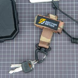 Outdoor Tactical Techwear Luvas Fivela, Escalada Gancho Keychain, Luvas Multifuncionais Corda, Suporte de suspensão ajustável, 2024 - Image 4