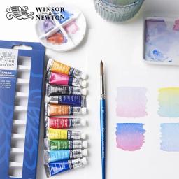 Winsor & Newton Cotman Aquarela Pintura Set 10/20 Cores 5ml (0.17-oz) Tubos de Alumínio Iniciantes Aquarela Pintura Arte Suprimentos - Image 4