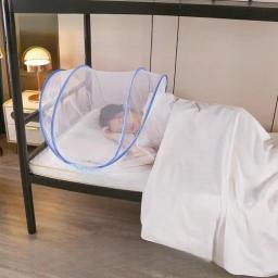 Rede anti-mosquito dobrável para dormir na cabeça, rede de mosquito portátil para cama, verão, novo, 2021 - Image 2