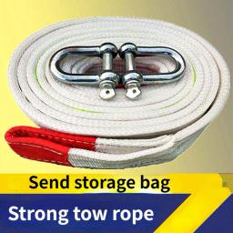 ATsafepro Car Tow Strap Off Road Acessórios Reboque Cable Car Rescue e Emergency Trailer Strap Veículos Segurança Suprimentos - Image 3