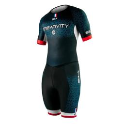 Sila homens tri ternos roupas de corrida atleta profissional triatletas treinamento ou patinação média competição patins tri terno - Image 4
