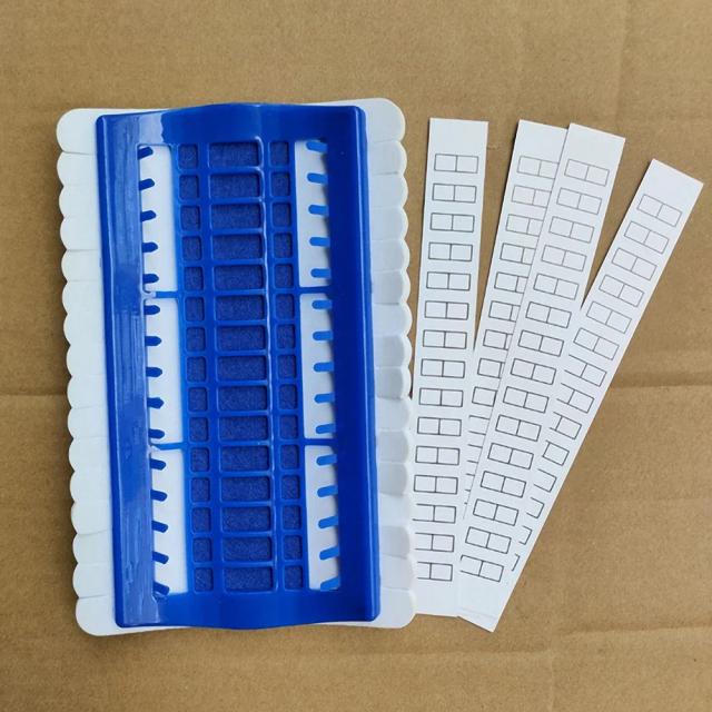 Conjunto Completo de Ferramentas para Bordado em Ponto Cruz com Organizador de Linha e Suporte para Agulhas, 30 Posições
