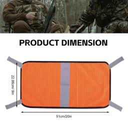 Laranja Caça Painel De Segurança, Alta Visibilidade, Mochila Capa, Acessórios Ao Ar Livre, Camping Engrenagem, Mochilas, Tendas, Persianas - Image 6