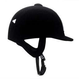 Capacete equestre para equitação, respirável, durável, abs, segurança, meia capa, capacetes para homens, mulheres, crianças, 52-62cm - Image 1