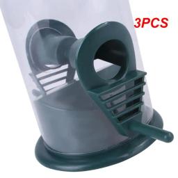 Alimentador exterior inteligente do pássaro, metal automático do PVC, suspensão, balcão, jardim, impermeável, 3 PCes - Image 1