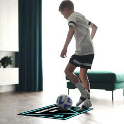 Esteira De Treinamento De Futebol Não Deslizante, Tapete De Passo, Campo De Canto De Futebol - Image 4