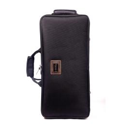 Pacote com 3 trompetes Capa impermeável para trompete Bolsa para instrumentos de latão Caixa para trompete à prova de umidade 3PC Trompete com alça de ombro escondida Mochila Bolsas portáteis Nylon importado 1680D Mate - Image 2