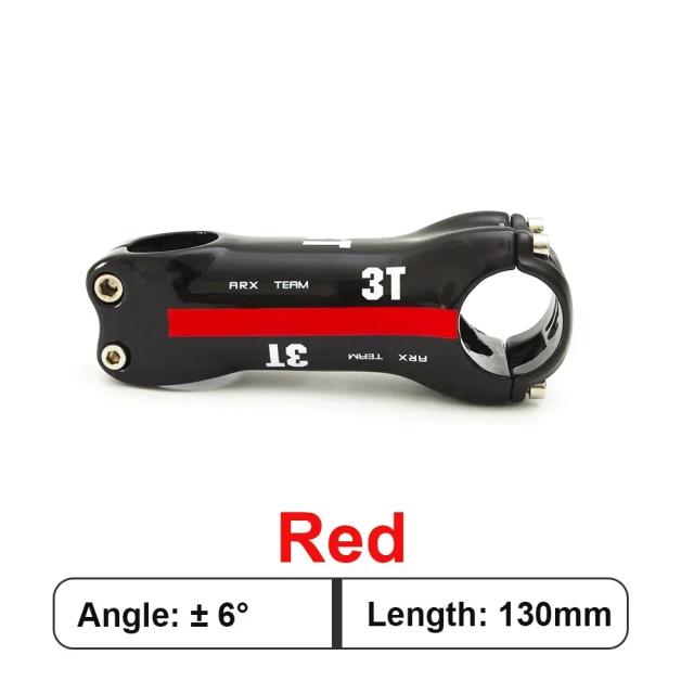 3T Haste de Bicicleta de Carbono T800 Fibra de Carbono 6/17 Graus 28.6mm