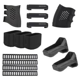 Luva de borracha macia Grip, Anti Slip Mag protetora, Magazine Bottom Case, Cabo Picatinny, Clipe Capa para Rifle AR M4 5.56 Rail - Image 1