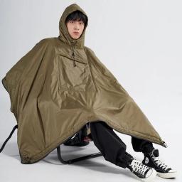 Saco de dormir Wearable Camping, capa, poncho, cobertor com capuz, resistente à água, inverno - Image 2