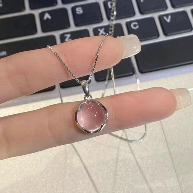 Moda rosa planeta coração zircão colar feminino charme estético clavícula corrente colar dia dos namorados presente festa jóias