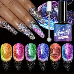 Esmalte para Olhos de Gato Super-Brilhante, Magnético Reflexivo, Embeber-Off, UV e LED, Manicure Art, 8ml - Image 2