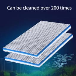 8D 8 Esponja Do Filtro Do Tanque De Peixes Do Aquário Camadas Nenhuma Espuma De Cola Acessórios Bioquímicos Da Filtração Do Aquário Do Algodão - Image 2