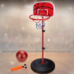 Mini kit de basquete para crianças, interior sem soco, montado na parede, encosto, esportes em casa, basquete bola aros, brinquedo engraçado jogo - Image 3