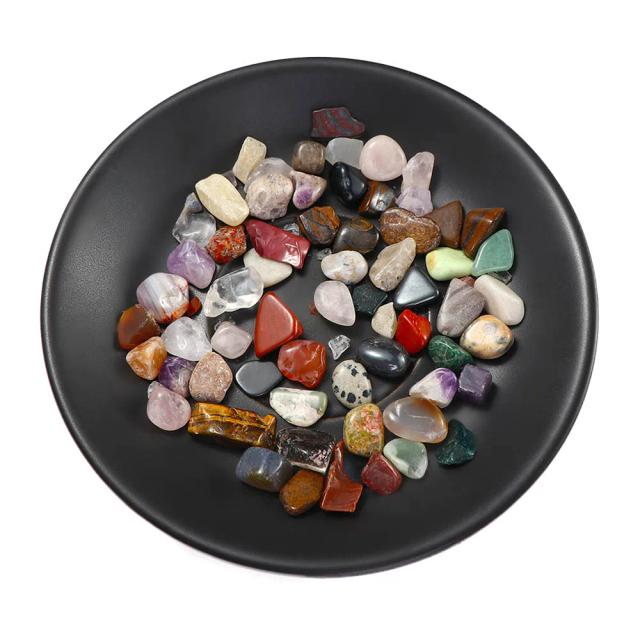Cristais Naturais Misto para Decoração de Aquário - Cascalho Mineral 100g em 4 Tamanhos Diferentes