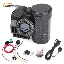 Chifre de caracol poderoso super alto para carro, chifre de ar elétrico compacto de tom duplo para o iate e barco do caminhão da motocicleta Harley, 12V, 150DB - Image 1