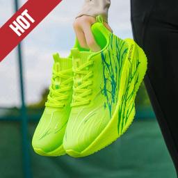 Tênis de Corrida com Placa de Carbono para Maratona, Esportivo, Respirável, Leve, Confortável, Antiderrapante, para Homens e Mulheres - Image 4