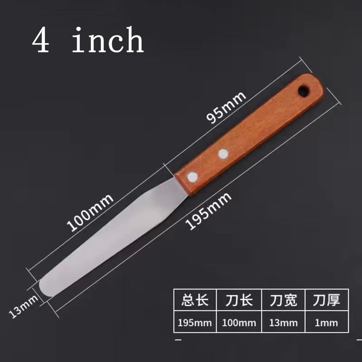 Rodo de aço inoxidável SMT para serigrafia, Rodo para serigrafia, Espátulas de Tintas, 4 ", 5", 6 ", 7", 8 ", 10", 12 ", 14", 16" - Image 1