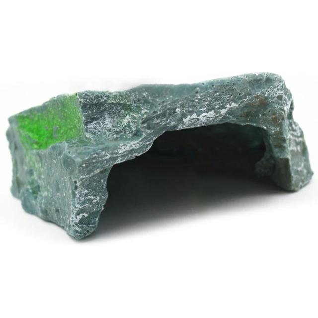 Ornamento Subaquático para Aquários: Caverna de Pedra para Peixes Afundáveis e Escondidos