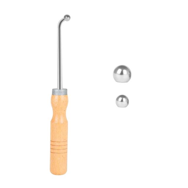 Ferramenta de Reparação para Trompete, Sopro e Saxofone com Bolas de Metal, Acessórios para Instrumentos de Cobre