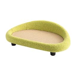 Gato ninho com almofada de sisal, espreguiçadeira, sofá-cama, conforto e apoio, suprimentos para animais, filhote pequeno, gatinho, verão - Image 2