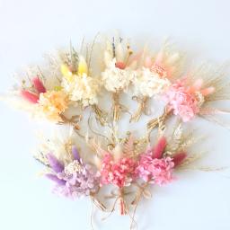 Lindo buquê de flores secas, diy, materiais artesanais, para escrever um cartão, decoração do casamento, caixa de presente, acessórios - Image 3