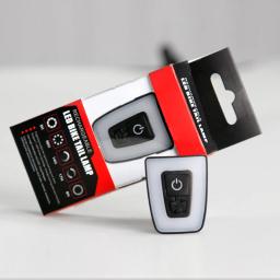 Luz traseira recarregável para bicicletas, Luzes traseiras LED Saddle, Luz do capacete de ciclismo, Lanterna USB, Acessórios de segurança - Image 6