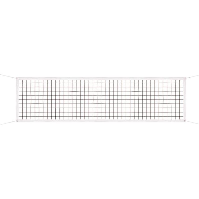 Rede de Voleibol Profissional com Cabo de Aço e Quadro Rasgo-Resistente para Quintais, Praias e Associações