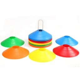 Cone De Disco Conjunto Com Suporte De Plástico, Cones De Espaço, Treinamento Multi Esporte, Futebol, Futebol, Bola, Disco Do Jogo - Image 2