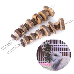 Brinquedo de mastigar madeira natural para pequenos animais de estimação, varas para hamster, coelho, chinchila, cobaias, esquilos, moagem dentária - Image 6