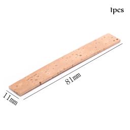 Almofada de clarinete 4 peças, tampão natural de cortiça para boca e pescoço, peças de reparo para instrumento de interface - Image 4