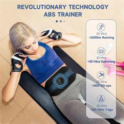 EMS Cinto Toning Abdominal, Toner muscular, Home Gym Fitness Training, Perna do braço da cintura do ventre magro do corpo, Perder peso - Image 4