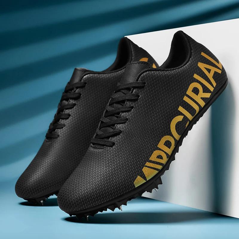 Sapatos profissionais de atletismo, Tênis cravados antiderrapantes, Sapatos de treinamento leve, Sapatos confortáveis de pato mandarim - Image 1