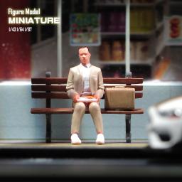 Figura em miniatura masculina, Personagens de filme, Adereços modelo, Fotografia Criativa, Coleção Display, Decoração, 1/87, 1/64, 1/43, 1/24 - Image 1