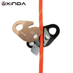 XINDA-Escalada e Escalada Equipamentos de Segurança, Equipamento Anti-Fall, Dispositivo Anti-Fall, Mosquetão Bloqueio Automático, Survival Gear, Segure Rope Devices - Image 3