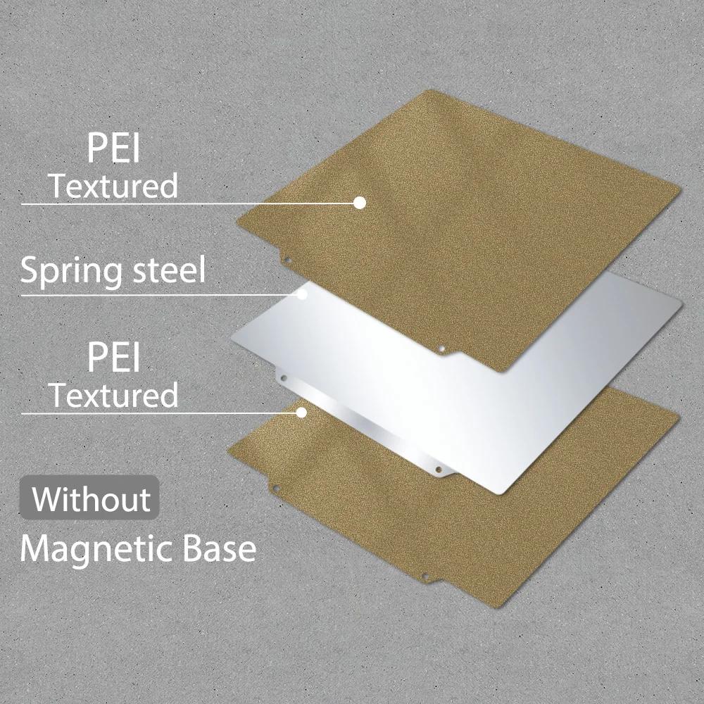 Voron 2 4 Placa de Construção 350 PEI Folha 350mm Pei Magnética Liso/Texturizados PET Dupla Face Para Impressora 3D FYSETC Voron 2.4 Cama Quente - Image 5