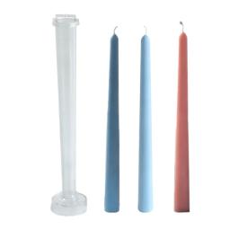 Molde de vela de plástico em forma de haste longa, faça você mesmo, artesanato artesanal, molde de vela, moldes para fazer velas, casamento, festa de família, ferramentas de decoração - Image 1