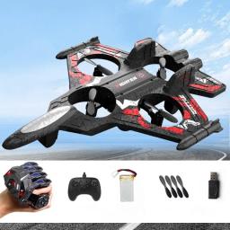 Novo avião rc dron brinquedos para crianças aviões de controle remoto espuma quadcopter dublê helicóptero estrela vôo lutador 5-14 anos menino - Image 4