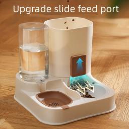 Gato automático alimentador Waterer Set, 2 em 1, grande capacidade, destacável, uso interno - Image 4