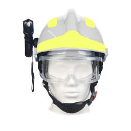 Capacete De Resgate De Emergência ABS Com Farol E Óculos De Proteção, Bombeiro, Capacete De Resgate De Fogo, Capacete De Resgate, Segurança, F2 - Image 2
