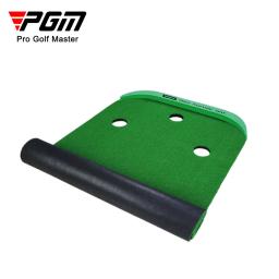 Pgm indoor golf putting verde casa portátil putter de golfe trainer mini esteira prática exercícios verdes cobertor auxiliares treinamento golfe - Image 4