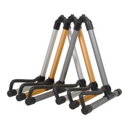 Liga de alumínio dobrável Guitar Stand, Universal Folding Stand, A-Frame Musical Rack, Acessórios Musicais Profissionais - Image 1