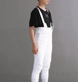 Roupas de esgrima para crianças, Jaqueta Escrime infantil, Calça axilas, Equipamento de esgrima, Conjunto uniforme para meninos e meninas, 3 peças - Image 5