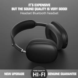 Fones de ouvido sem fio Air Pro Max Bluetooth, auscultadores com cancelamento de ruído, headset esportivo, slot para cartão TF - Image 3