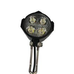Bicicleta elétrica LED Kit Farol, Ebike dianteiro e traseiro com chifre, Mountain Bike Acessórios, luzes de bicicleta, 36V, 48V - Image 1