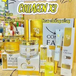 Combo 4 Kem Face Ng'y Pho Thám e Anh Serum Nguyong Phán HuVietnam Colágeno, X3 - Image 4