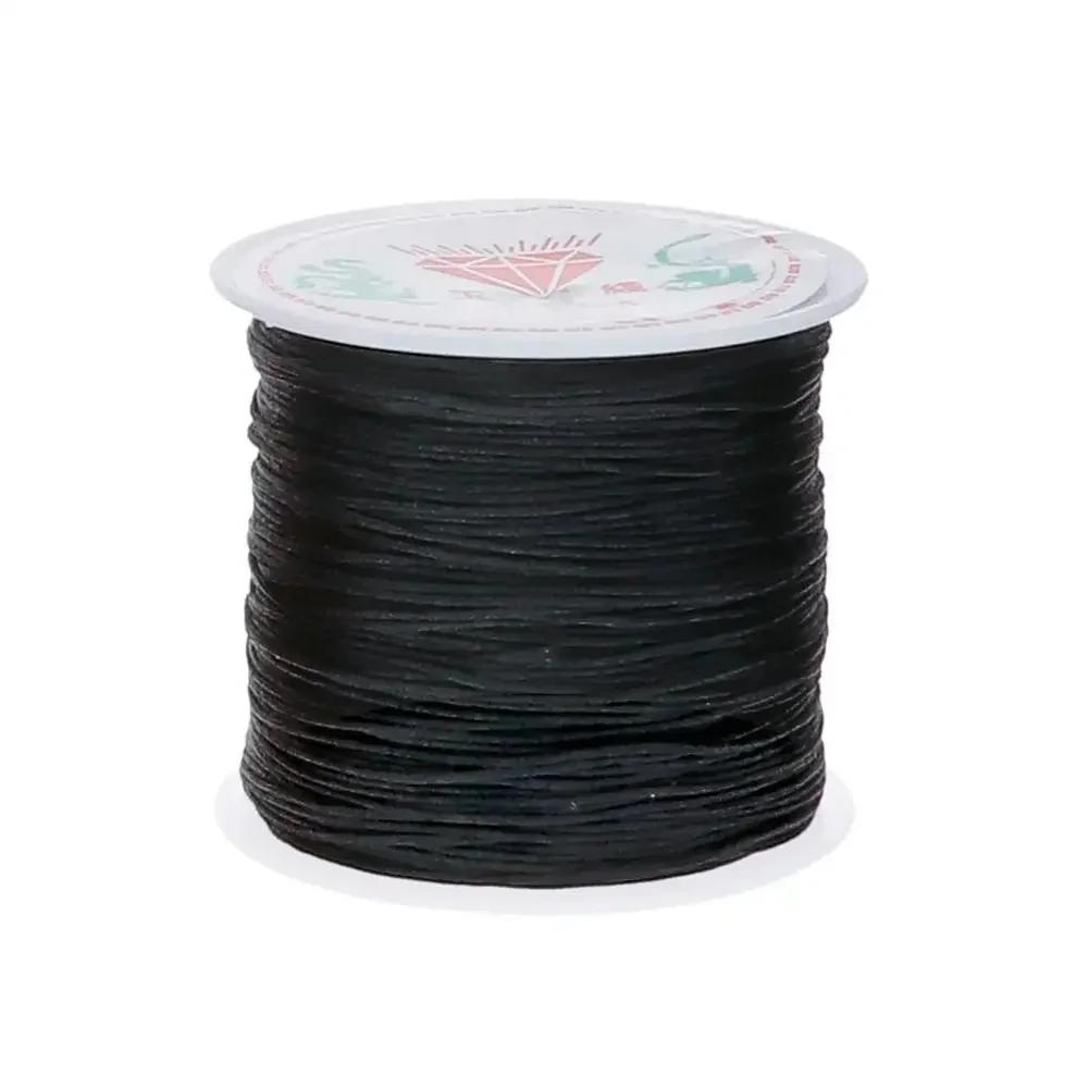 Fio de nylon trançado para macrame, nó chinês com 45m por rolo, 0.8mm, #255733 - Image 1